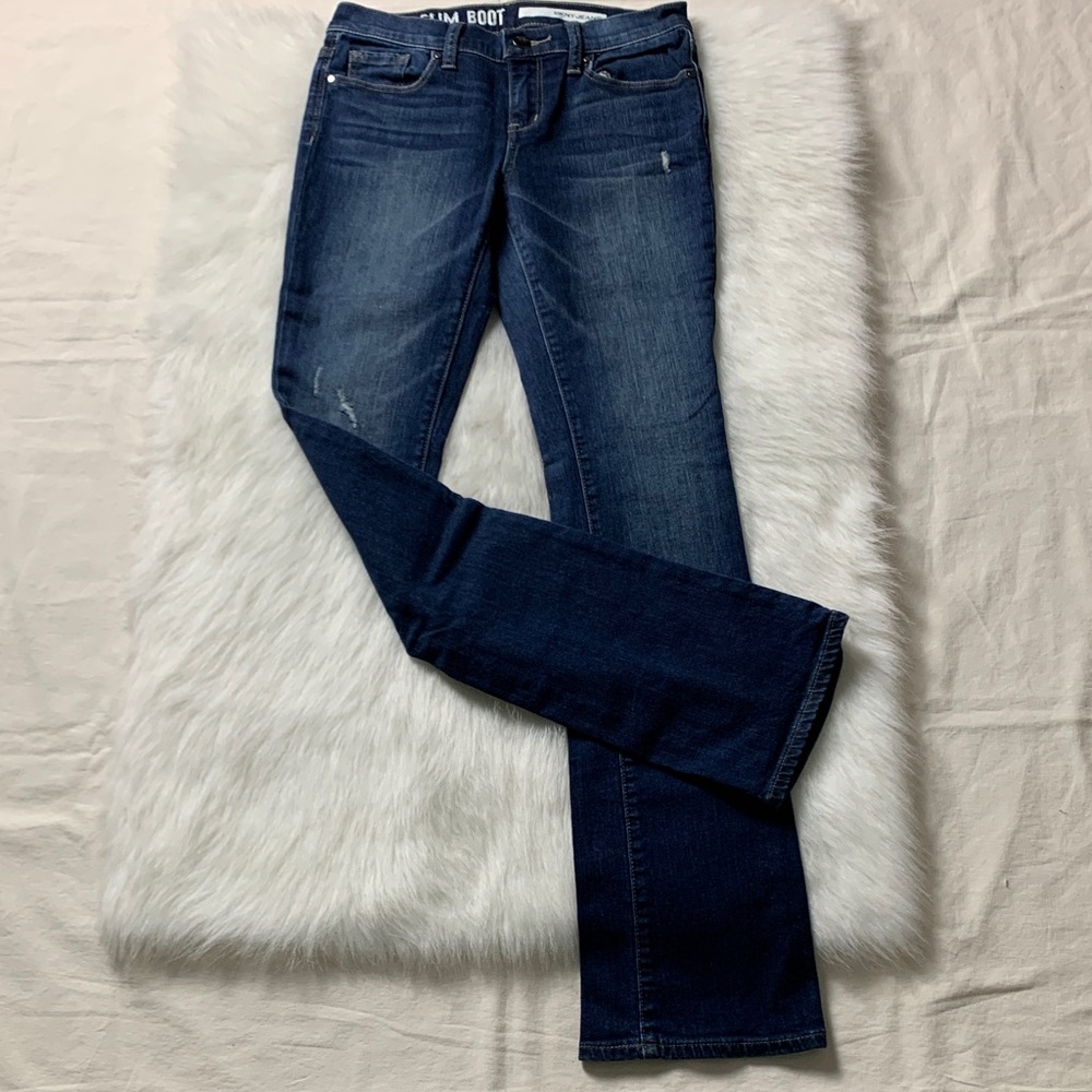 DKNY Women's Indigo Boot Cut Jeans